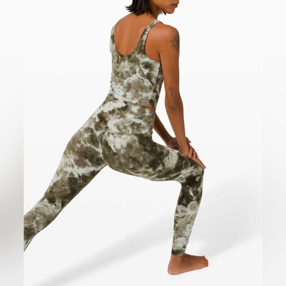 Lululemon Align Pant 28" 
Diamond Dye Light Sage Army Green Dark Olive - Picture 2 of 8